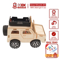 Đồ chơi thông minh sáng tạo STEM bộ lắp ráp mô hình xe JEEP MER G63 C-34 cho bé đồ chơi trẻ em DIY