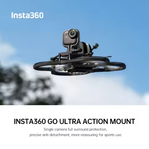 Insta360 GO Ultra Action Mount Lightweight 2-Prong Horizontal Vertical Adapter For Insta 360 GO Ultr