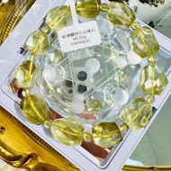 收藏高冰玻璃晶體黃金利比亞隕石40.26g切割隨行招財引流器行動力