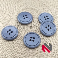 KEMEJA 2.0 cm Shirt Buttons 2.0 cm Blazer Buttons (20 mm) 4-Hole Shirt Buttons Plastic/