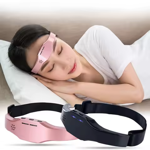 Head Massager Electric Migraine Insomnia Release Headache and Migraine Relief Sleep Aid Machine Ther