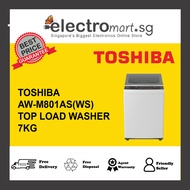 TOSHIBA AW-M801AS(WS) Top Load Washing Machine 7kg