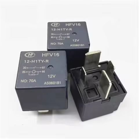 HOT NEW HFV16 12-H1TY-R HFV16 12H1TYR 12VDC DCV12 12V 70A 4PIN relay