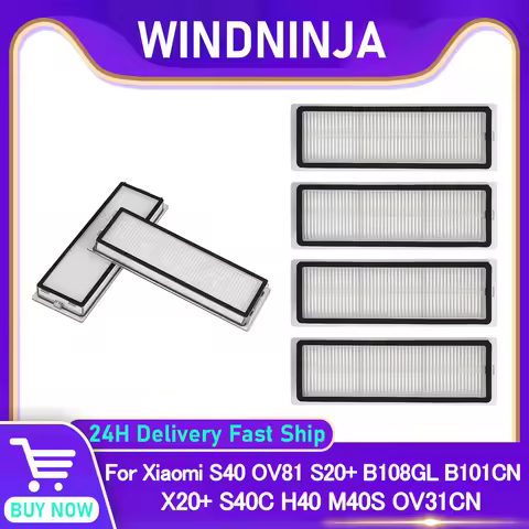 HEPA Filter For Xiaomi S10+ B108CN S20+ B108GL B101CN S40 OV81 H40 M40S OV31CN X20+ D10S Plus C102CN
