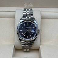 👑[現貨]🔥🔥Rolex Datejust 勞力士日誌系列 126300 灰面條刻 41mm表徑 自動機械  淨表 rolex/rolex submariner/rolex datejust/role