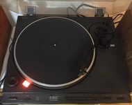 Turntable CEC Chuo Denki ST-520 VINYL 直驅半自動黑膠LP唱盤 VINTAGE hifi SEMI AUTO DIRECT DRIVE made in Japan 