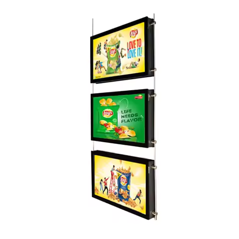 21.5 Inch 2K 1500nits High Brightness LCD Advertising Display for Retail Store Android 11 Shopping M