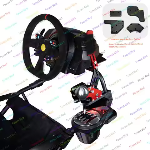 2nd generation Right Bracket Handbrake Stand For Playseat Challenge Seat TH8A/G923/G29 Shifter Gear 