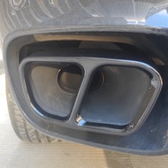 【HOT-Sale!】 Car Rear Exhaust Muffler Pipe Cover Stainless Steel Tail Throat Vent Decoration for X5 F
