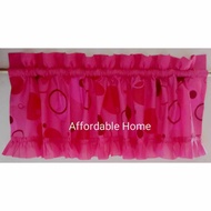 Assunta Valance Polkadot Design 57 inches wide x 15 inches high