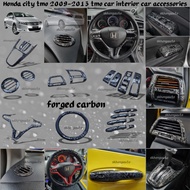 Honda city tmo 2009-2013 car forged carbon fiber interior accessories skhongauto