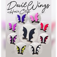 Devil Wings Bat Wings hair clip (pair)