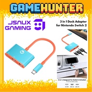 JSAUX 3 in 1 Dock Adapter for Nintendo Switch 2 Nintendo Switch 2 Accessories