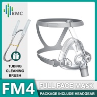 BMC FM4 Full Face CPAP Mask Sleep Apnea Mask For Apnea Snoring Mask Treat Anti snoring Sleep Aid Wit