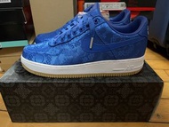 Clot x Air Force 1 Blue Silk