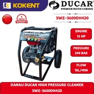DANAU DUCAR HIGH PRESSURE CLEANER  3WZ-3600DH420 [15HP 248BAR 3600PSI18.1L.MIN]