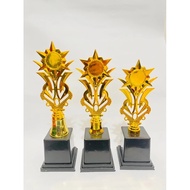 1 Set of Cups for Awards 30-35 cm High Free Trophy Writing & LogoDesign