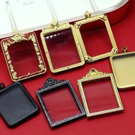 【Ready Stock】佛牌壳 泰國佛牌四面佛 唐卡 画芯专用壳 玻璃亚克力amulet casing 4*5cm 拉胡 崇迪 澤度金 必達 哈努曼 Thangka Storage Zakilam 