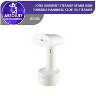 IONA Garment Steamer Steam Iron | Electric Portable Handheld Mini Clothes Steamer - GLHS3012