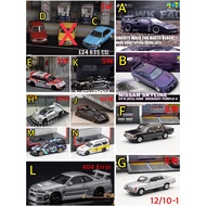 INNO 1/64 F40 400R SW BMW E24 EG6 BENZ 450SEL IMOLA 404 R34