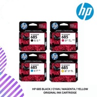 HP 685 Cyan/Magenta Expired Original Ink Cartridge