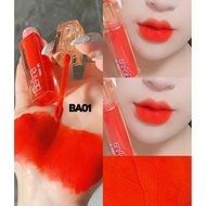 Orange red lipstick, orange-red lipstick, orange-red matte cream lipstick, genuine BeAna non-slip cr