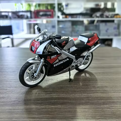 Die-cast 1:12 Scale Honda NSR 250R SP MC18 Motorcycle Simulation Alloy Model Collection Ornaments Bi