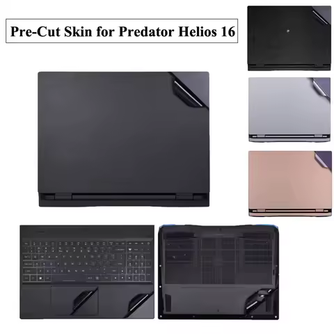 Pre-Cut Laptop Vinyl Sticker Anti Scratch Skin Cover Film for 2024 Predator Helios Neo 16 PHN16-71 P