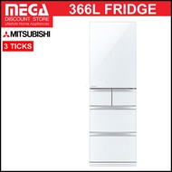 MITSUBISHI MR-B46Z 366L 5-DOOR FRIDGE (3 TICKS)