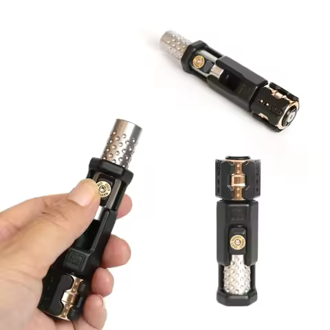 Metal Fidget Toys Musketeers Gun Bolt Type Fidget Spinner EDC Haptic Slider ADHD Tool Adult Stress R