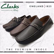 Ready Stock Viral Clarks Ultra Comfortable Men Class Smart Loafers Shoes Professional comfort Insole