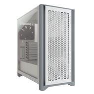 Corsair 4000D Airflow Tempered Glass Mid-Tower ATX PC Case - White