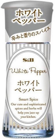 S&B 智能香料白胡椒 9g