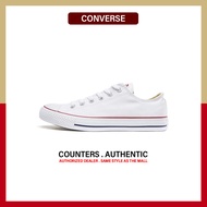 รับประกันแท้ Converse All Star Chuck Taylor Core " White " รองเท้ากีฬา 101000 รับประกัน 1 ปี