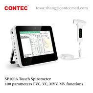 CONTEC SP100A Portable Spirometer pulmonary function meter 10.1 inch touch screen 100 parameters Pri