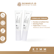 KYMMSKIN ALL VARIAN | READY! EFFORTLESS SUNSCREEN SPF 50 BY KYMMSKIN DAY NIGHT CREAM FACIAL WASH BAK