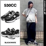 New Balance นิวบาลานซ์ รองเท้าผ้าใบ รองเท้าลำลอง สำหรับผู้ชาย รองเท้า Men ND M 530 Black/White MR530