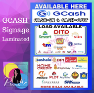 Gcash Signage laminated waterproof