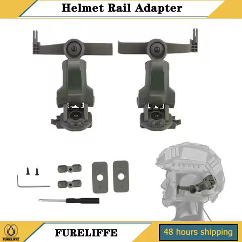 Tactical airsoft headset bracket rail mount kit Compatible COMTAC 3 headphones, Bluetooth Noise Canc