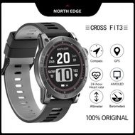 Smartwatch NORTH EDGE Cross FIT 3 50M ATM compass Strava HD AMOLED