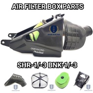 Motocross China 250cc SHR 1/3 BNK 1/3 CB Air Filter Box Parts (Air Filter/Air Hose/Air Filter Bracket/Battery Bracket)