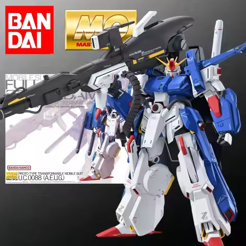 1/100 MG Full Armor ZZ Gundam Ver.Ka Model Kit, Dual Mode Design for Full Armo ZZ, Equipped with Can