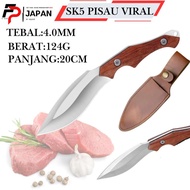 HARGA BORONG💥Tebal 4MM Pisau lapah Pisau Daging  Pisau tulang  Pisau dapur Pisau jepun Pisau Viral 7