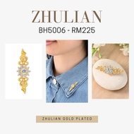 ZHULIAN [BH5006] BROOCH ZHULIAN KERONGSANG ZHULIAN GOLD PLATED EMAS ZHULIAN