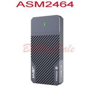 (USB4.0 Thunderbolt3雷電4固態硬碟盒)40Gpbs M.2 NVMe SSD ASM 2464