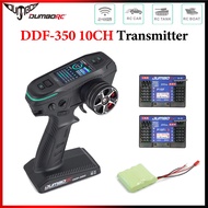 DUMBORC DDF-350 10CH 2.4Ghz Transmitter LCD Screen Radio System Pastic/Metal Handwheel Battery With 