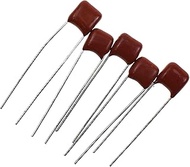 Reland Sun 10PCS 63V105J 1UF Pitch 5MM 63V 105 1000nf CBB Polypropylene film capacitor