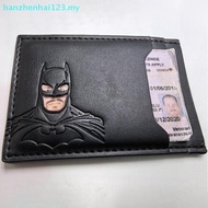 hanzhenhai123   Leather Bat Wallet Personalized Superhero Mask Card Holder Bat ID Heroic Wallet Gift