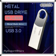 YK DESIGN YK-300 YK 300 PENDRIVE USB 3.0 USB Flash Drive / Thumbdrive / JumpDrive with METAL Key Ring 8GB