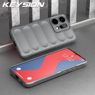 Keysion Ốp mờ cho Oppo chống sốc reno14 Pro 5g chống trượt vỏ lưng điện thoại Silicone mềm cho Oppo